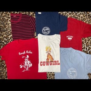 7 Brandy Melville Tops Bundle